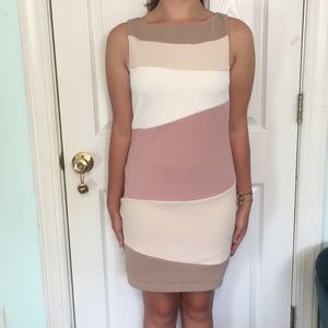 Neapolitan Colored Ark & Co Midi Dress